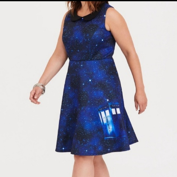 DOCTOR WHO TARDIS SKATER DRESS